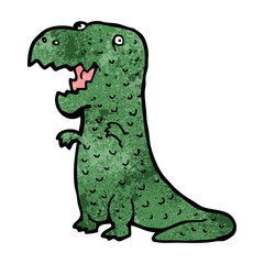 cartoon dinosaur