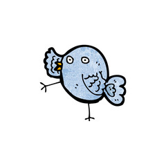 cartoon bluebird