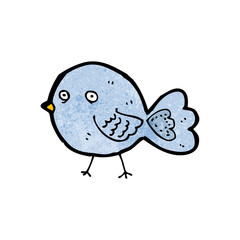 cartoon bluebird