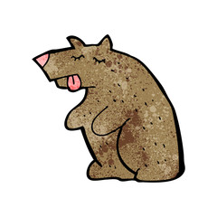 cartoon bear