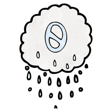 recommend clip art: cartoon rain cloud with number zero