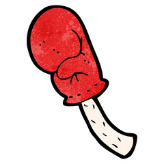 cartoon boxing glove