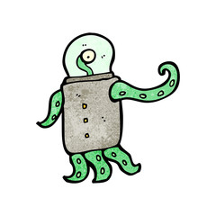 cartoon weird alien