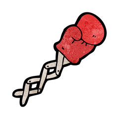 cartoon boxing glove