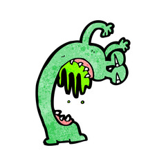 cartoon monster