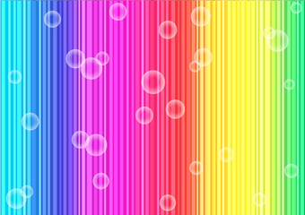 bright vector party background with bubbles
