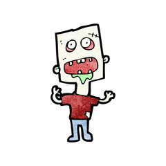 cartoon zombie