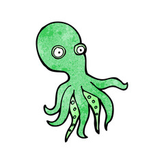 cartoon octopus