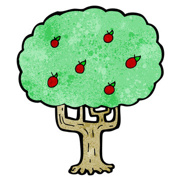 recommend clip art: cartoon apple tree