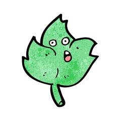 cartoon leaf