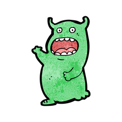 cartoon alien