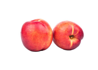 Two nectarine fruit