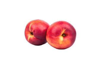 Two nectarine fruit