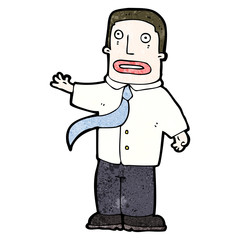cartoon office guy