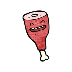 cartoon leg of ham