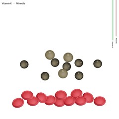 Dried Peppercorns with Vitamin K and Minerals