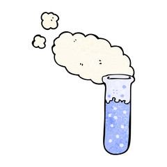 cartoon science experiment
