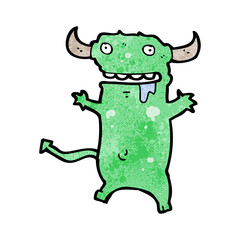 cartoon little devil