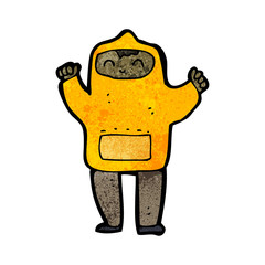 cartoon boy in hooded sweatshirt