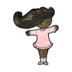 cartoon prettty girl