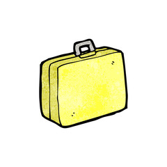 cartoon suitcase