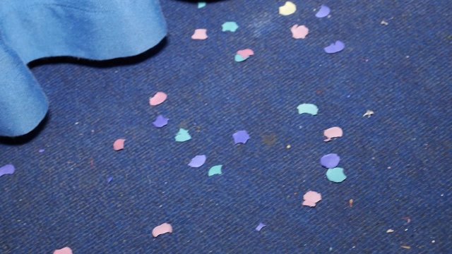 CONFETI, MOQUETA, TEXTURA, FONDO