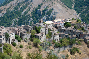 Obraz premium House destroyed