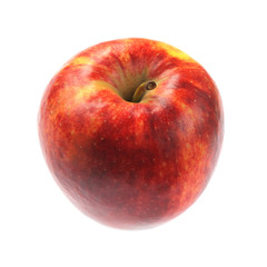 red apple isolated on white