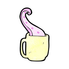 teacup tentacle cartoon