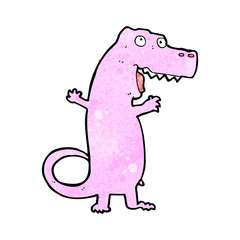 cartoon pink dinosaur