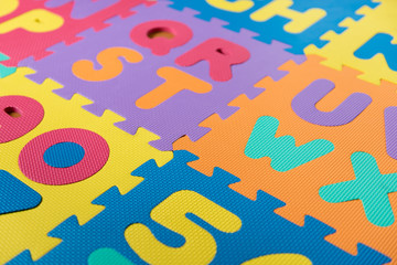 ABC foam puzzle