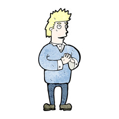 cartoon man