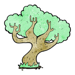 cartoon tree