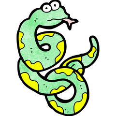 cartoon snake