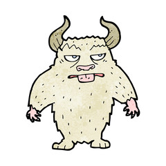 cartoon minotaur