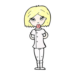 cartoon nurse