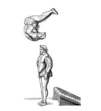 Medieval Acrobats - 16th-17th century
