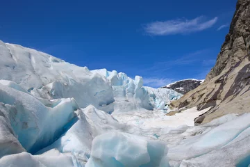 Crédence de cuisine en verre imprimé Glaciers Nigardsbreen glacier