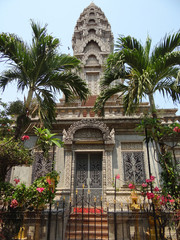 Temple bouddhiste au Cambodge, Phnom Penh