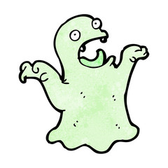 cartoon spooky ghost