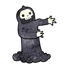 cartoon spooky ghoul