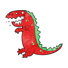 funny cartoon dinosaur