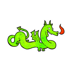 cartoon chinese dragon
