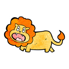 cartoon lion