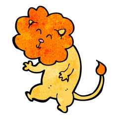 cartoon lion