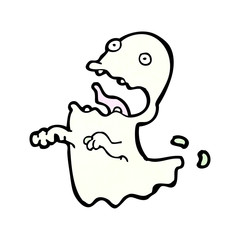 cartoon spooky ghost