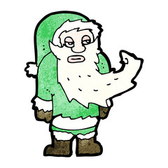 cartoon santa claus