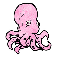 cartoon octopus
