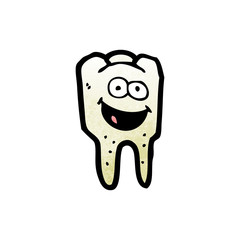 tooth cartoon character