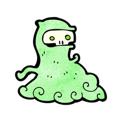 cartoon spooky ghost